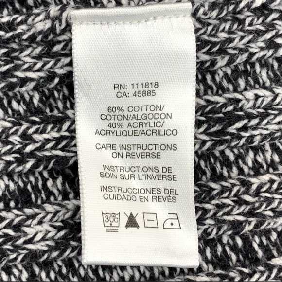 MICHAEL Michael Kors Marled Knit Short Sleeve Cardigan Sweater - Picture 14 of 15